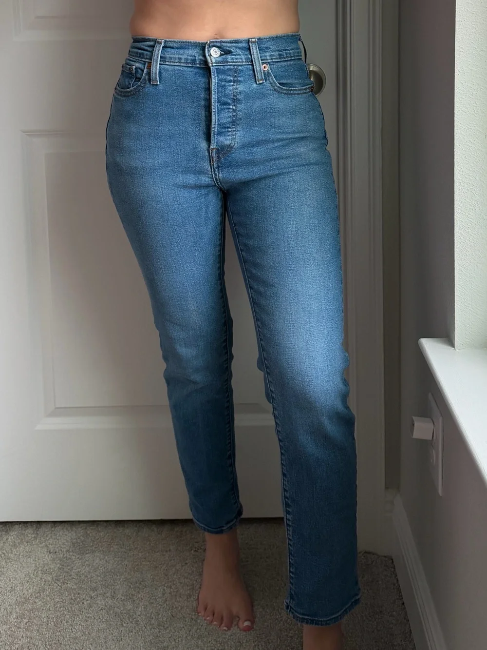 LEVI’S Wedgie Straight Denim Jeans